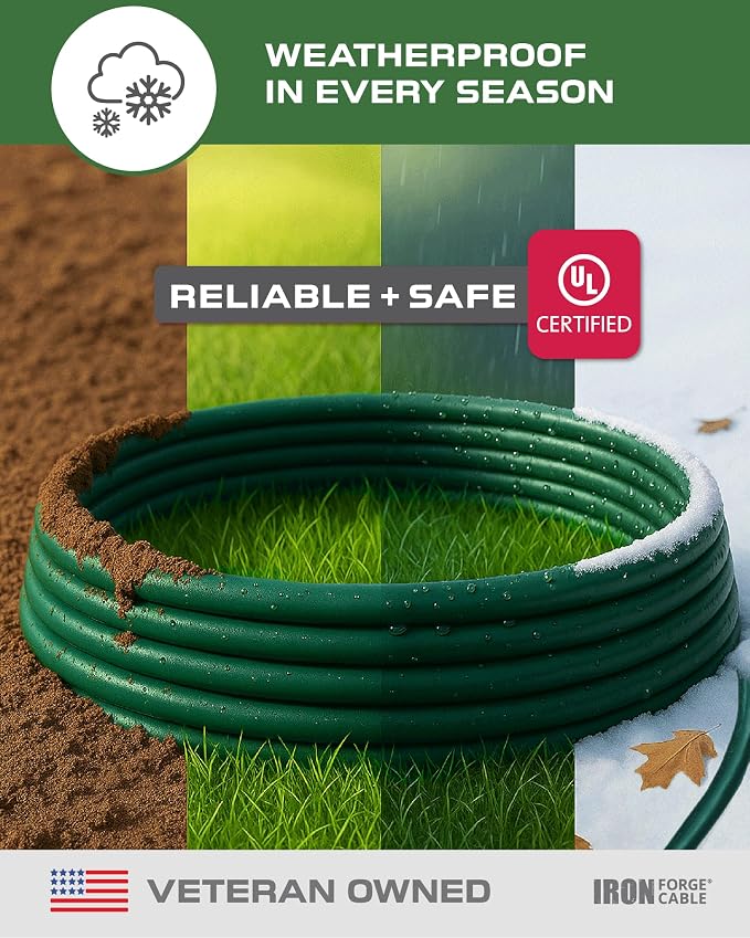 IRON FORGE CABLE 40 Foot Outdoor Extension Cord - Image 4