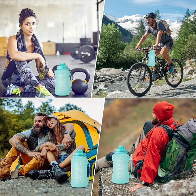 Collapsible Water Bottles, 2L/64OZ travel water bottle Bottle - Image 6