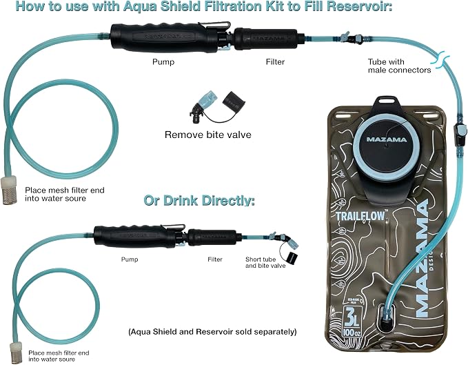 Mazama VYPR Bite Valve for Hydration Reservoirs/Bladders - Image 6