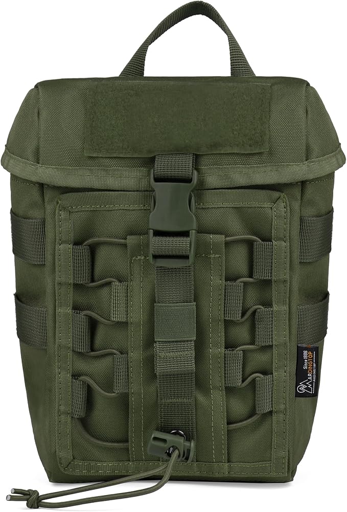 Mardingtop Molle Admin Pouch, EDC Pouch, Tactical Drawstring Pouch, Utility by Mardingtop