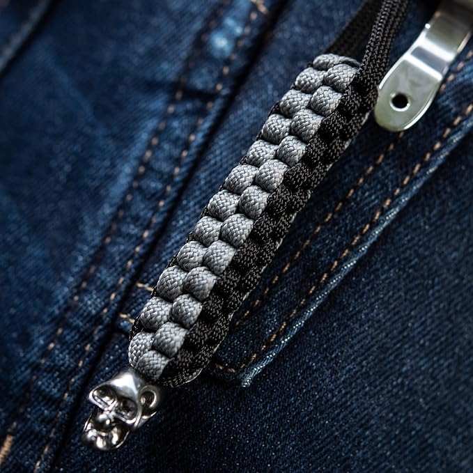 M-Tac Skull Knife Lanyard with Bead – Paracord Lanyard - Image 4