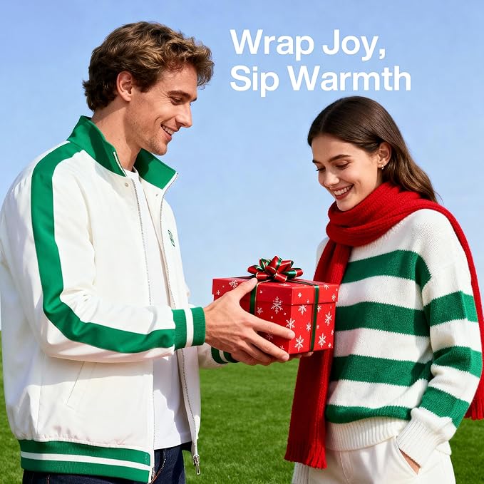 ENCOOL Christmas Insulated Water Bottle - Image 6