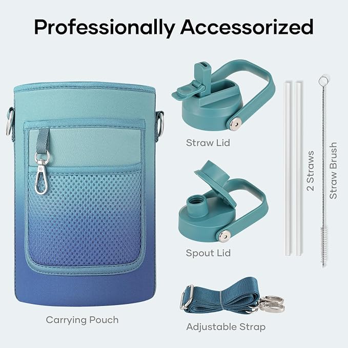 BUZIO 64oz Insulated Water Bottle - Image 6