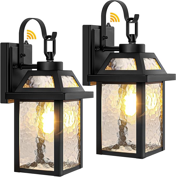 BesLowe Dusk to Dawn Outdoor Wall Lights, Exterior Lighting Fixtures Wall Mount - Image 8