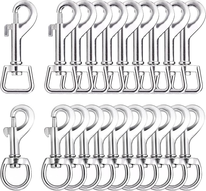 Lucky Goddness 20pcs Swivel Snap Hooks by LuckyGoddness