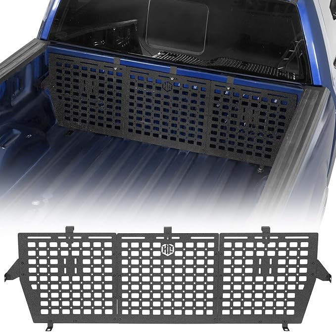 Hooke Road F150 Front Truck Bed MOLLE Panel System Cargo Rack by HookeRoad