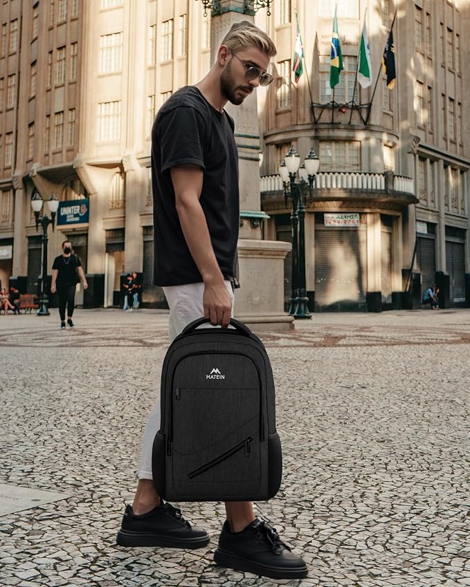 MATEIN 15.6 Inch Backpack for Men Women, 20 L Personal Item Casual Backpack - Image 6