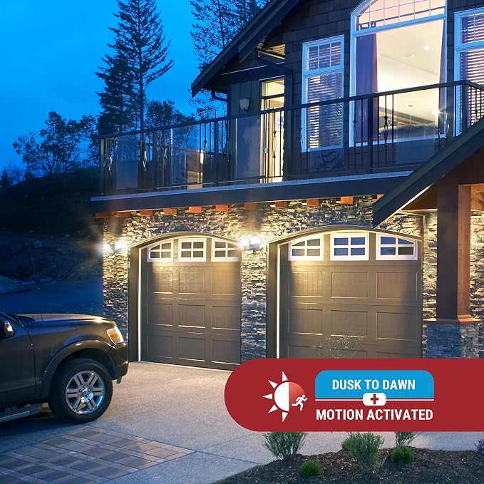 HALO Next Gen AC Plug & Cord LED Security Floodlight, Twin Head w/Motion Sensing - Image 3