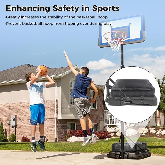 Aimosen Basketball Hoop Sandbag- Heavy Duty Weighted Base Anchor - Image 5