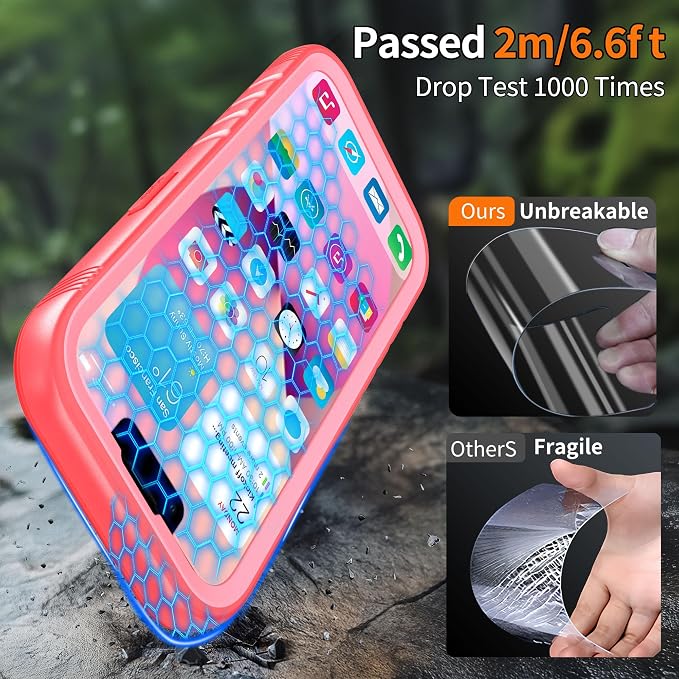 Cozycase Compatible with iPhone 14 Pro Waterproof Case - Image 4