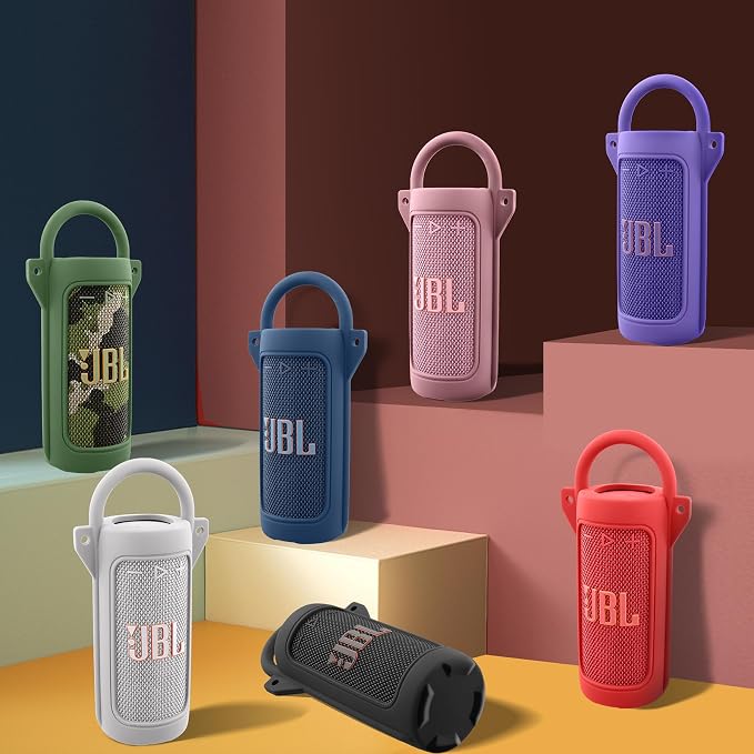 for JBL Grip Portable Waterproof Speaker Silicone Case, Portable Travel Soft - Image 7
