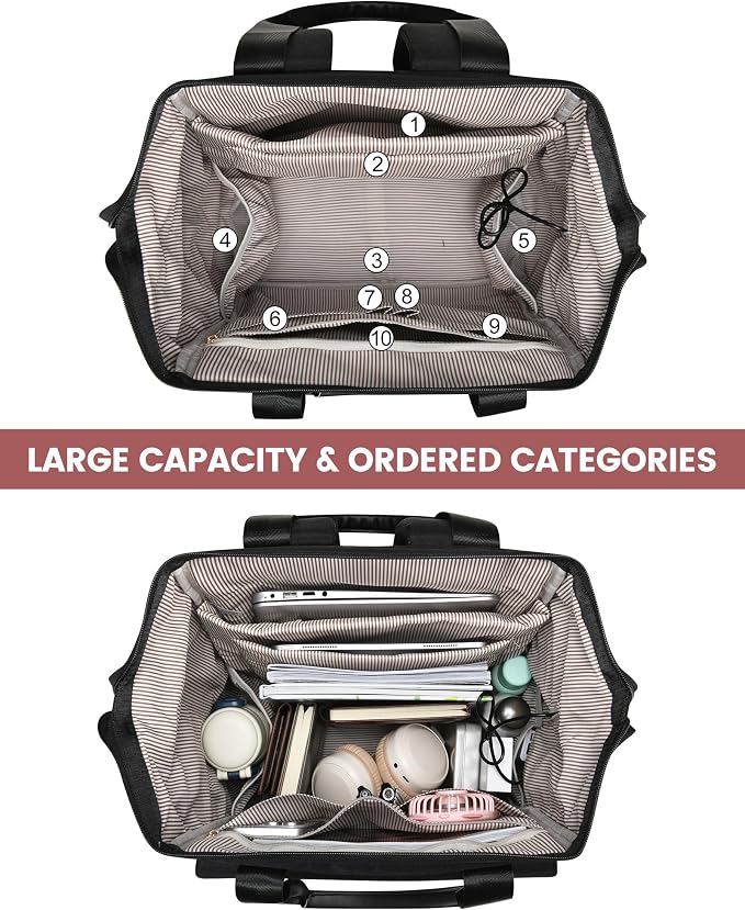LOVEVOOK 18 Inch Laptop Backpack - Image 5