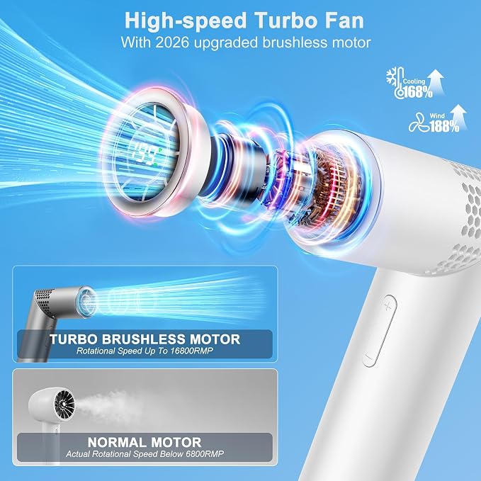 Portable Handheld Fan - Image 2