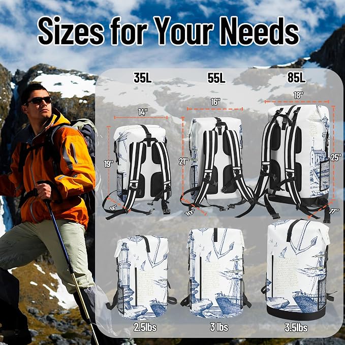 Waterproof Dry Bag Heavy Duty Marine Dry Bags - Image 3