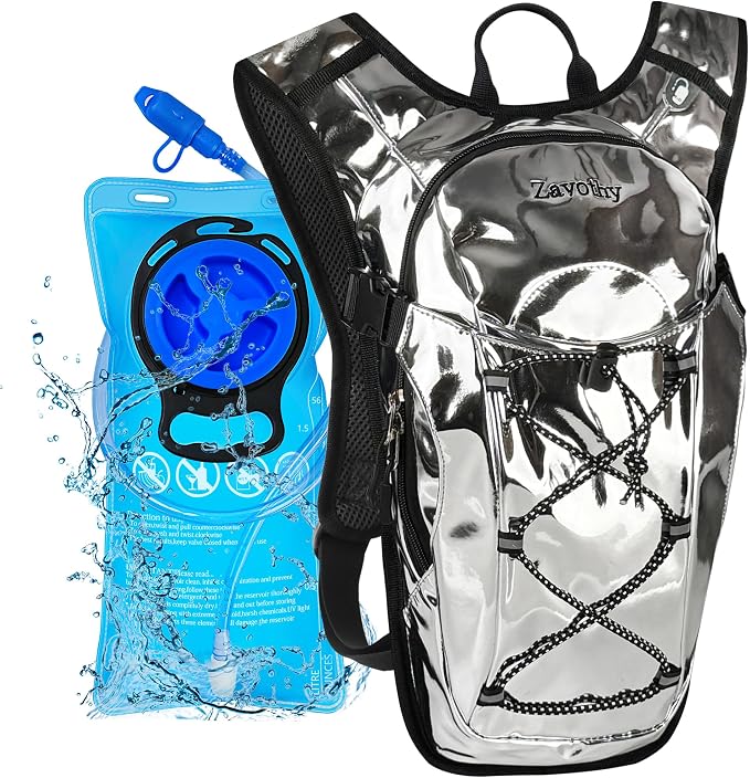 Reflective Hydration Backpack, Hydration Pack by Zavothy