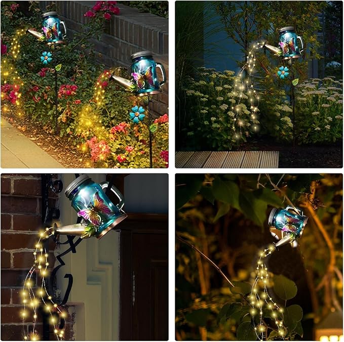 SRNPMIU Solar Watering Can Light, Yard Outdoor Decor Lights, IP65 Waterproof - Image 6