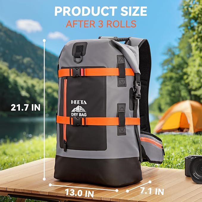 HEETA Dry Bags Waterproof Backpack 40L - Image 4