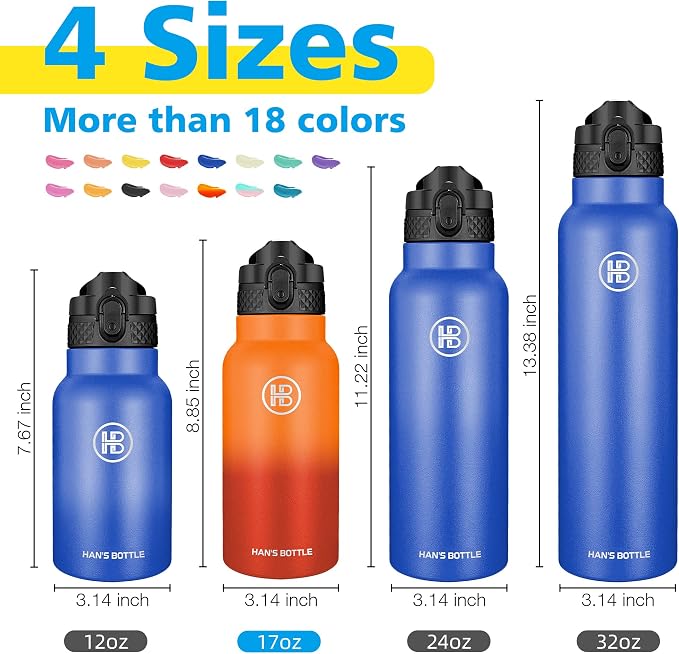 Han's Bottle Kids Water Bottle - Image 2