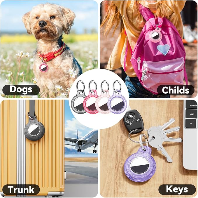for Apple AirTag 2nd & 1st Gen, Waterproof Case - Image 4