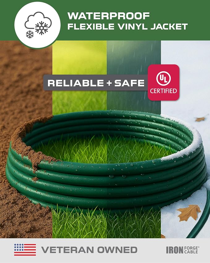 Iron Forge Cable Weatherproof 75 Ft Outdoor Extension Cord - Image 2