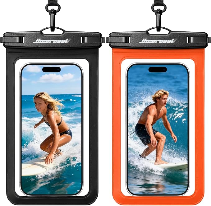 Hiearcool Waterproof Phone Pouch, Waterproof Phone Case, Waterproof Cellphone by Hiearcool