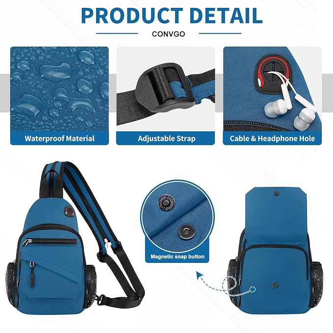 Small Crossbody Bag Casual Sling Bag - Image 6