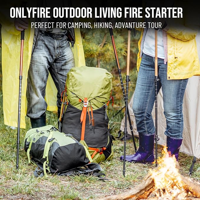 onlyfire Fire Starter Survival Tool, Ferro Rod Kit - Image 7