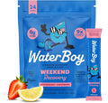 Waterboy Weekend Recovery | 3, 200mg Electrolyte Powder Packets | Ginger + by WaterBoy