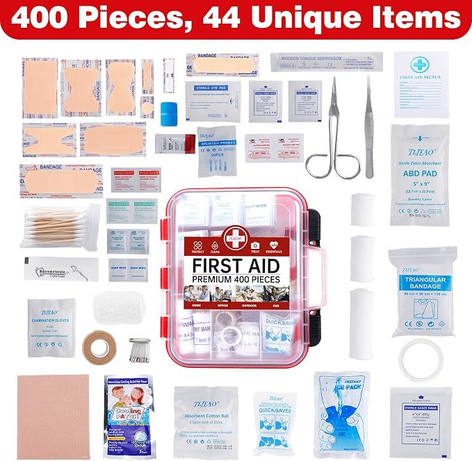 400 Pieces All-Purpose First Aid Kit - Image 2