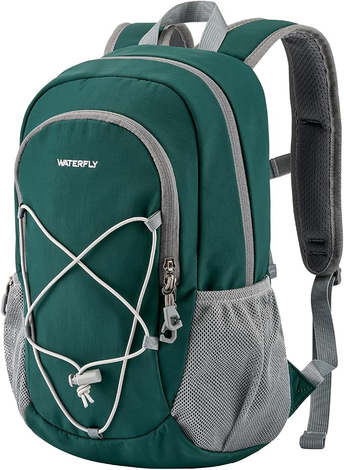 WATERFLY 12L Small Hiking Backpack: Day Pack Lightweight Travel Bag Camping - Image 8