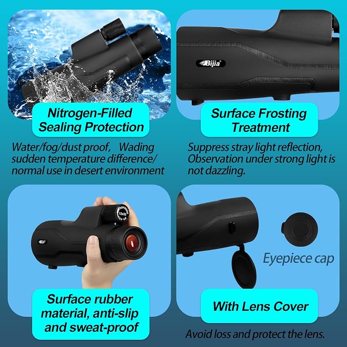 BIJIA 12x52 ED Monocular Telescope - Image 7