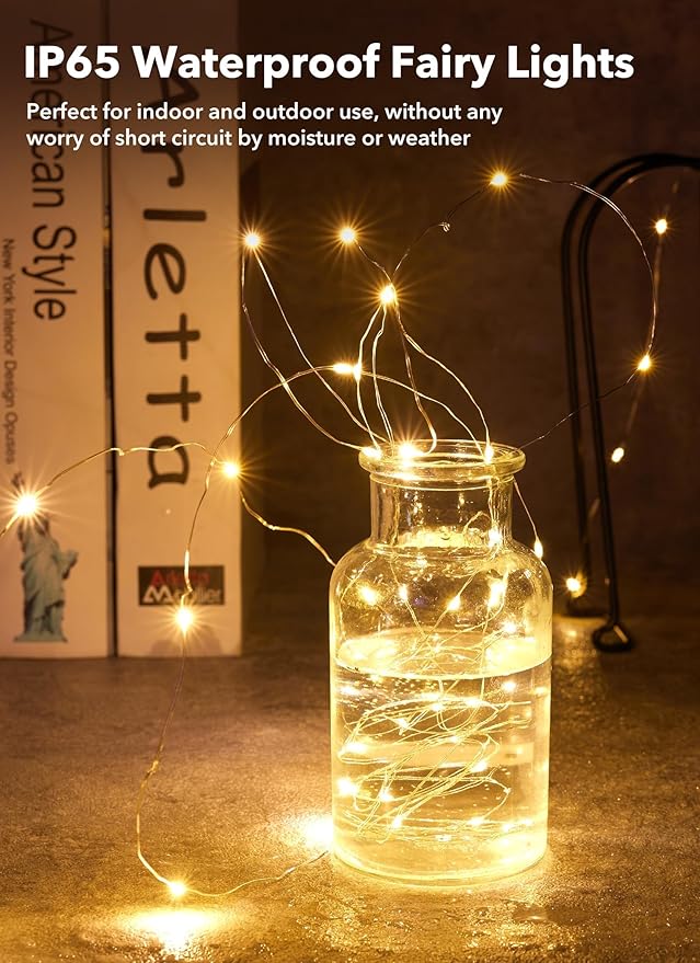 Brightown 24 Pack Fairy Lights Battery Operated - 7Ft 20 Led Mini String Lights - Image 5