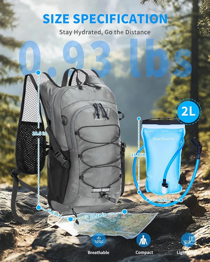 Blue Quartz Hydration Backpack - Image 8