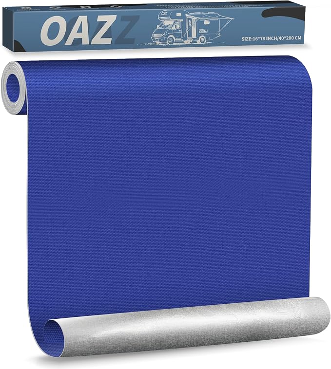 OAZ 16 x 79 inch Canvas Repair Patches Canvas Fabric Patch Self-Adhesive Fabric by OAZ