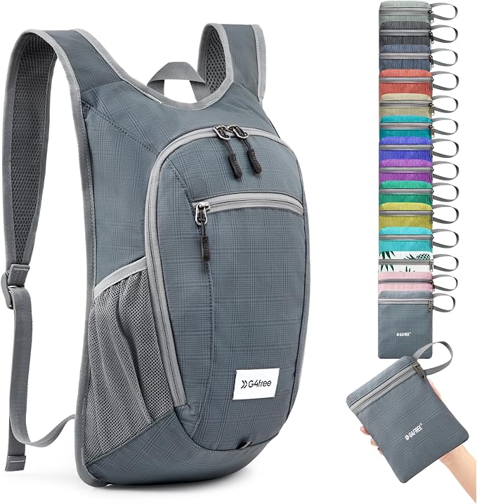 G4Free 10L/15L Hiking Backpack Lightweight Packable Hiking Daypack Small Travel by G4Free