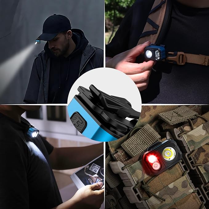 EverBrite 400LM Rechargeable Headlamp, 1.59 oz Lightweight & Comfortable Head - Image 9