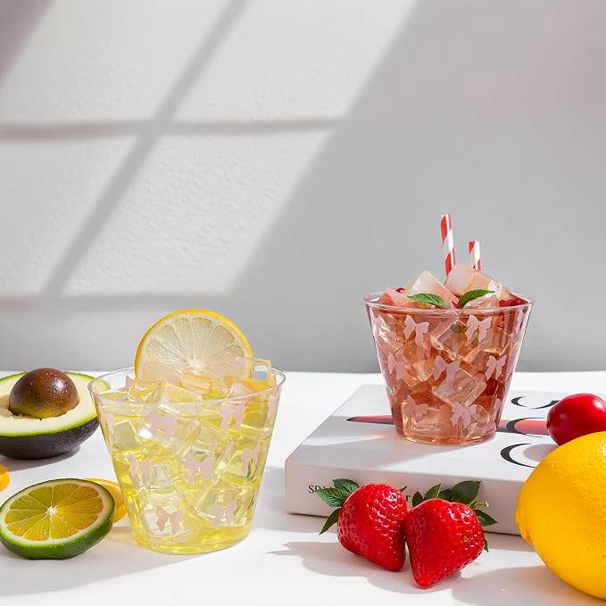 I00000 200 Pcs 9 oz Clear Plastic Cups - Image 7
