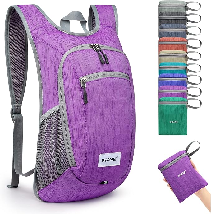G4Free 10L/15L Hiking Backpack Lightweight Packable Hiking Daypack Small Travel by G4Free