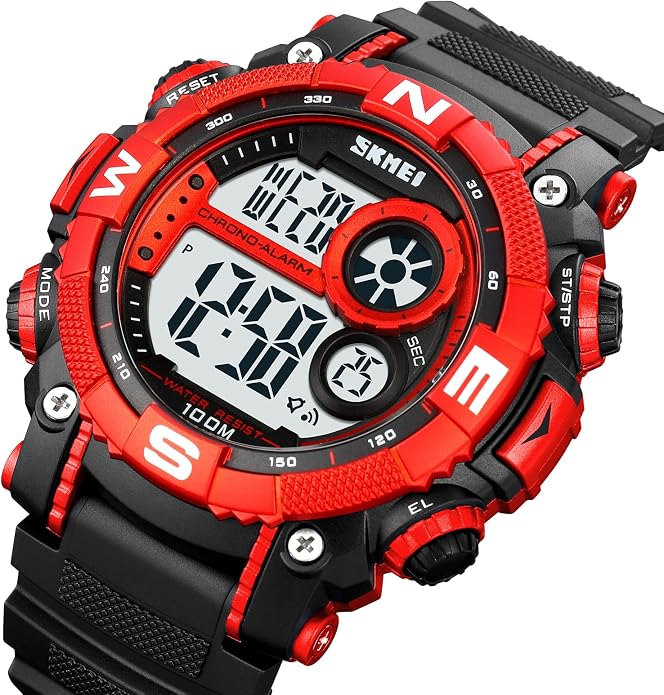 FANMIS Mens Military Multifunction Digital LED Watch Electronic Waterproof - Image 3
