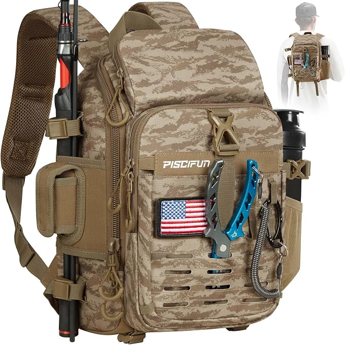 Piscifun Fishing Tackle Backpack by Piscifun