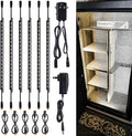 TORCHSTAR LED Safe Lighting Kit 3CCT, 12 Inch Linkable Light Bars, Motion Sensor by TORCHSTAR