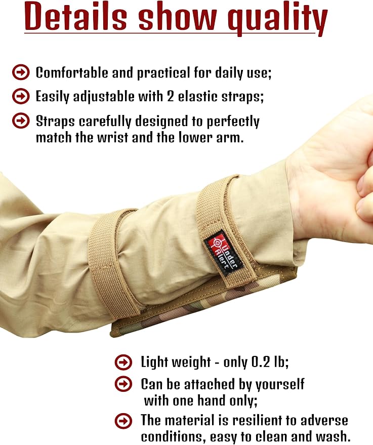 Underalert Tactical Wristband Dope Card Holder Sniper Data Book Quarterback - Image 2