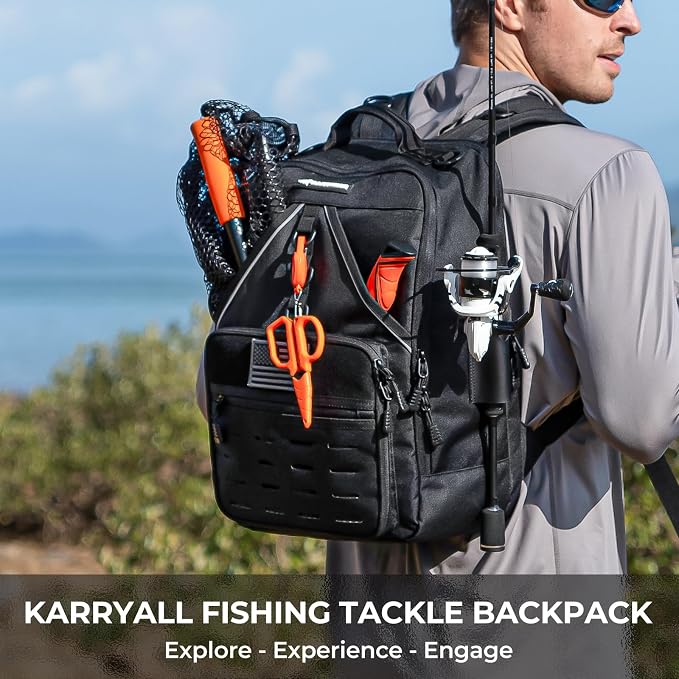 KastKing KarryAll Fishing Tackle Backpack - Image 2