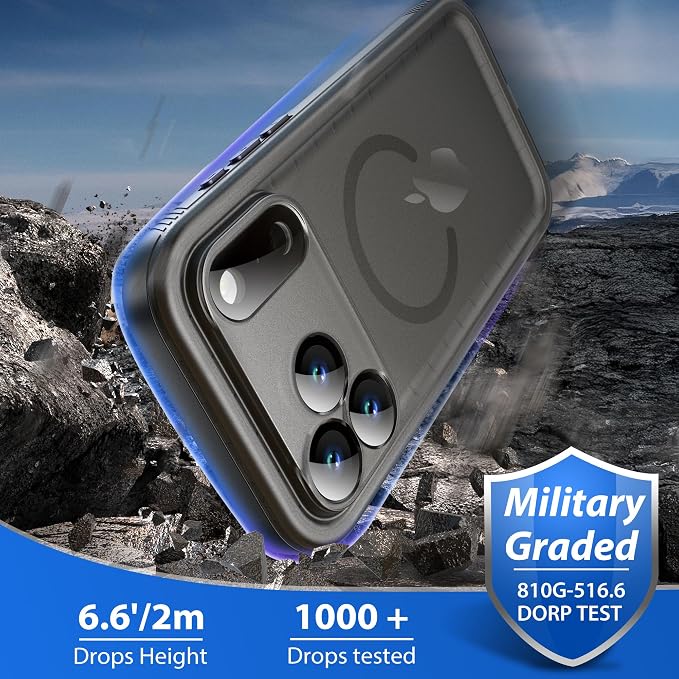 SPORTLINK for iPhone 17 Pro Max Case, IP68 Waterproof Military Protective Full - Image 5