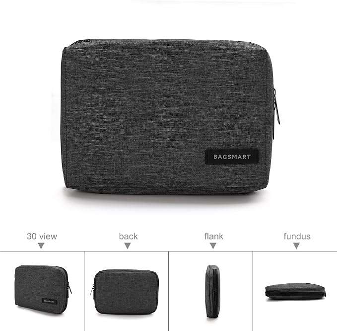 BAGSMART Electronics Organizer Travel Case, Small Cord Bag - Image 8