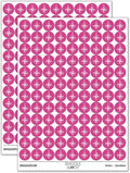 Compass Rose Nautical Star Navigation Map 200+ Round Stickers by Sniggle+Sloth