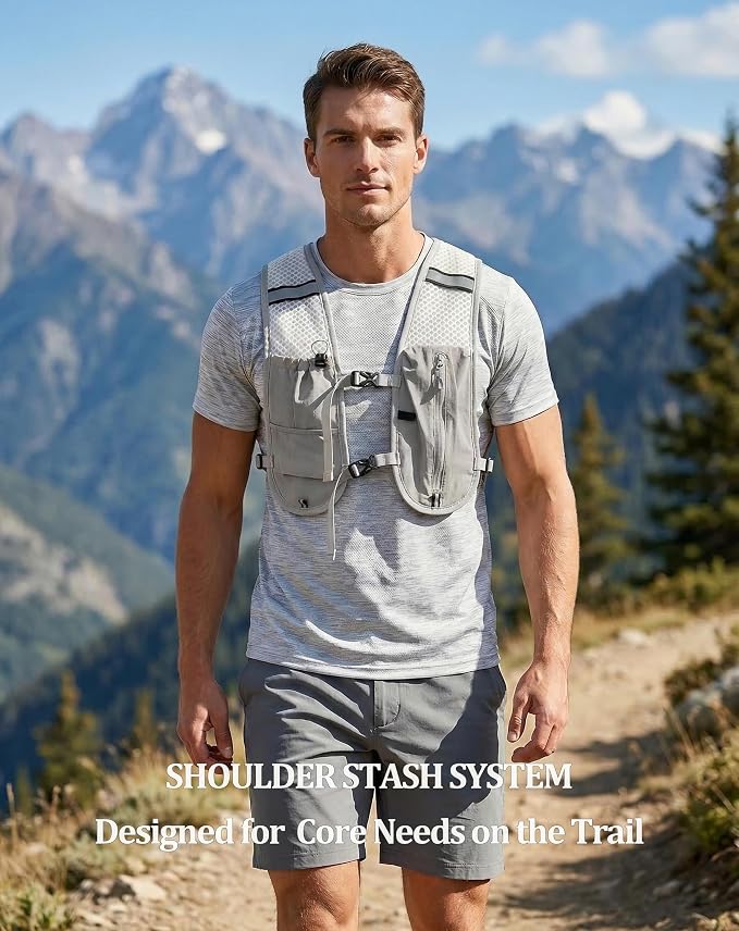 Small Lightweight Hiking Backpack, 3D Breathable Mesh Backpack - Image 5