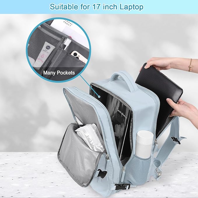 Sinaliy Large Expandable Travel Backpack - Image 6