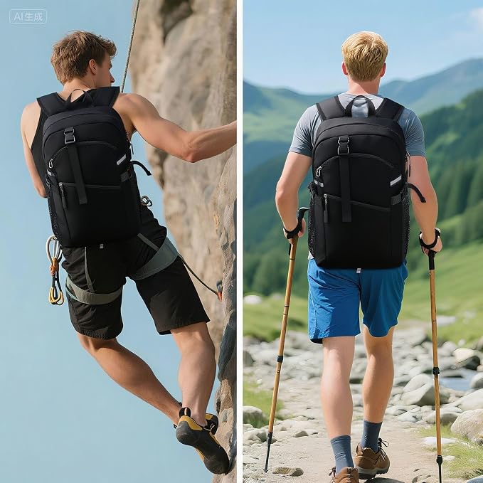 Small Hiking Backpack, 20L Lightweight Travel Daypack, Traveling and Outdoor - Image 7