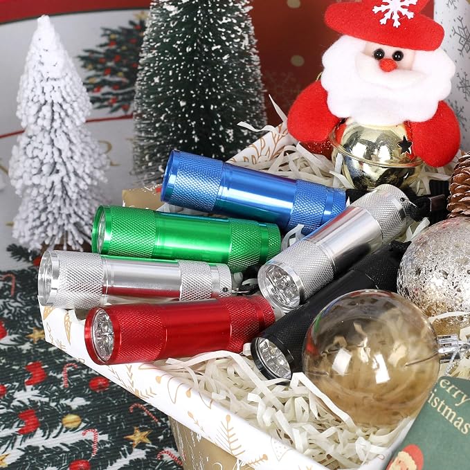 FASTPRO 30-Pack Flashlights Set, Aluminum 6-LED Flashlights Include AAA - Image 2